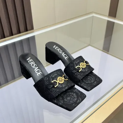 Replica Versace Slippers For Women #1481721 $80.00 USD for Wholesale