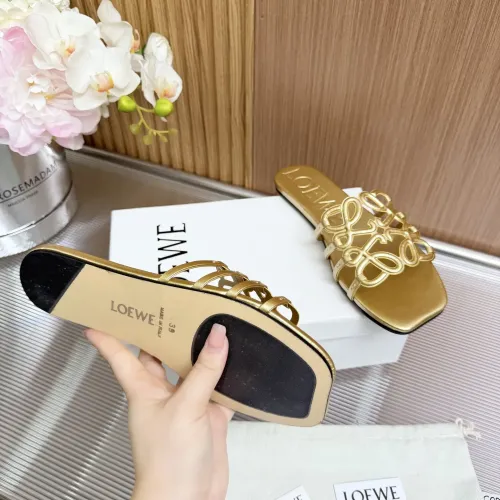 Replica LOEWE Slippers For Women #1481730 $82.00 USD for Wholesale