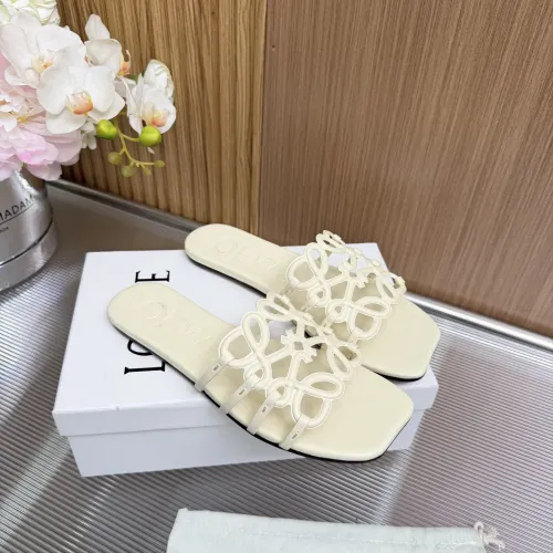 Replica LOEWE Slippers For Women #1481731 $82.00 USD for Wholesale
