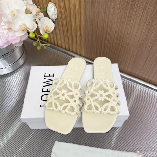 Replica LOEWE Slippers For Women #1481731 $82.00 USD for Wholesale