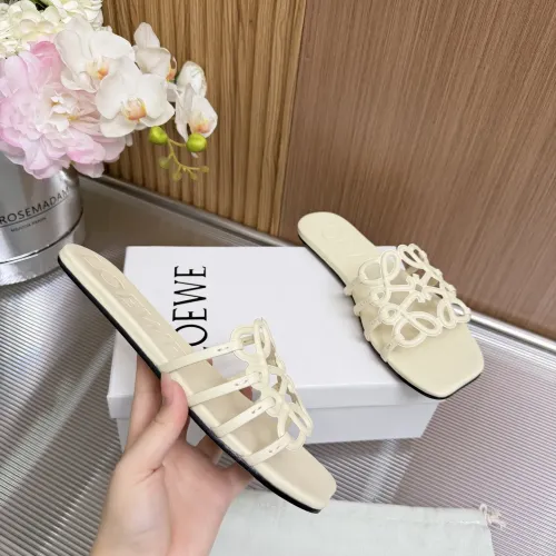 Replica LOEWE Slippers For Women #1481731 $82.00 USD for Wholesale