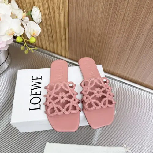 Replica LOEWE Slippers For Women #1481732 $82.00 USD for Wholesale