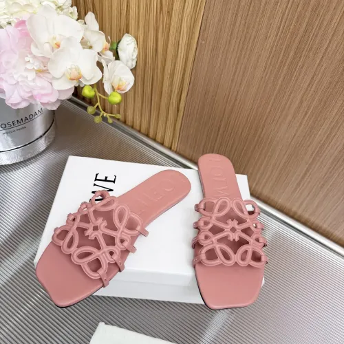 Replica LOEWE Slippers For Women #1481732 $82.00 USD for Wholesale