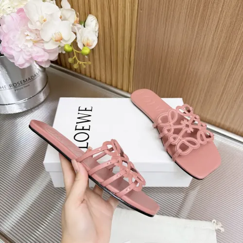 Replica LOEWE Slippers For Women #1481732 $82.00 USD for Wholesale