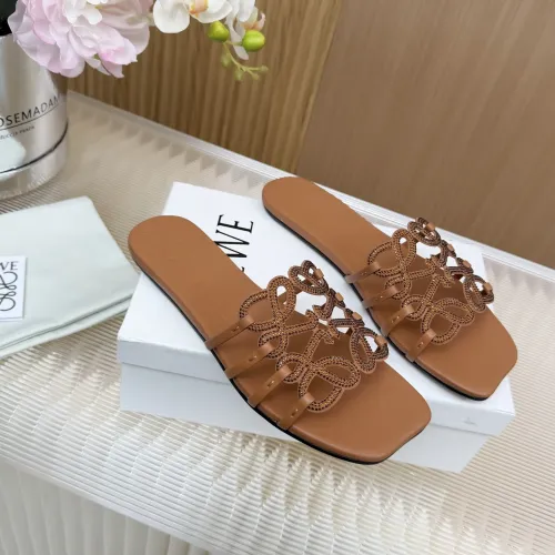 Replica LOEWE Slippers For Women #1481738 $85.00 USD for Wholesale