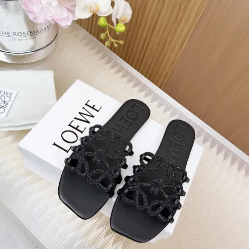 Replica LOEWE Slippers For Women #1481742 $85.00 USD for Wholesale