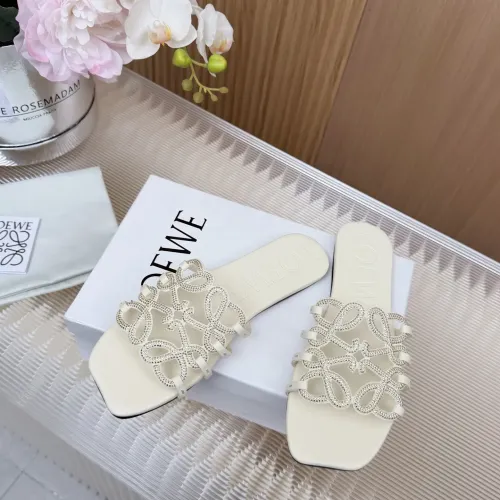 Replica LOEWE Slippers For Women #1481743 $85.00 USD for Wholesale