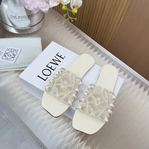 Replica LOEWE Slippers For Women #1481743 $85.00 USD for Wholesale