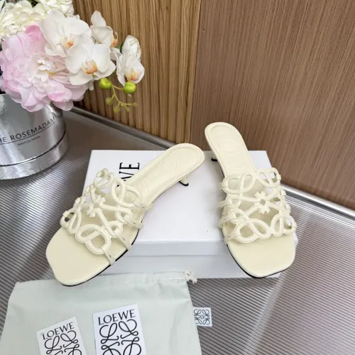Replica LOEWE Slippers For Women #1481771 $85.00 USD for Wholesale