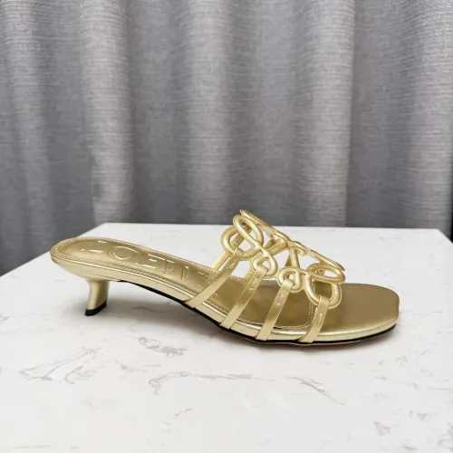 Replica LOEWE Slippers For Women #1481772 $85.00 USD for Wholesale