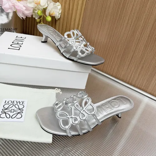 Replica LOEWE Slippers For Women #1481773 $85.00 USD for Wholesale