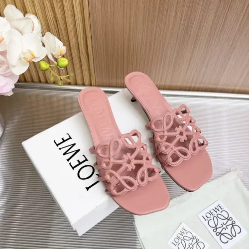 Replica LOEWE Slippers For Women #1481774 $85.00 USD for Wholesale