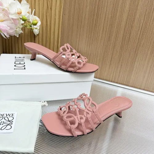 Replica LOEWE Slippers For Women #1481774 $85.00 USD for Wholesale