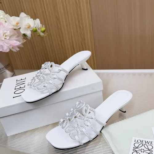 Replica LOEWE Slippers For Women #1481786 $88.00 USD for Wholesale