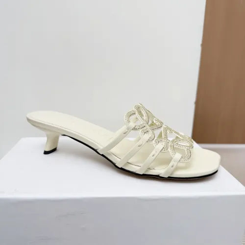 Replica LOEWE Slippers For Women #1481787 $88.00 USD for Wholesale