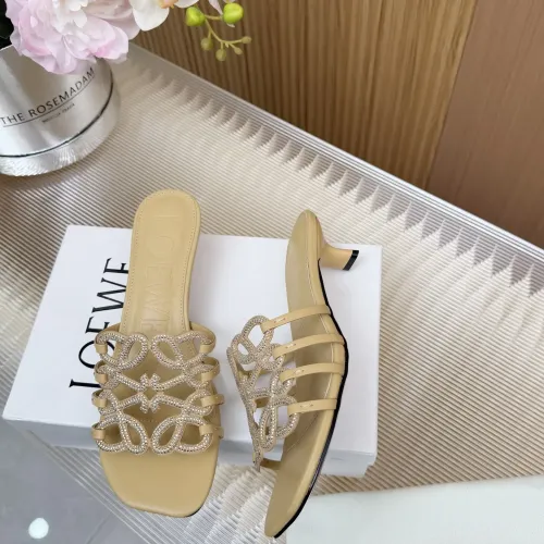 Replica LOEWE Slippers For Women #1481790 $88.00 USD for Wholesale