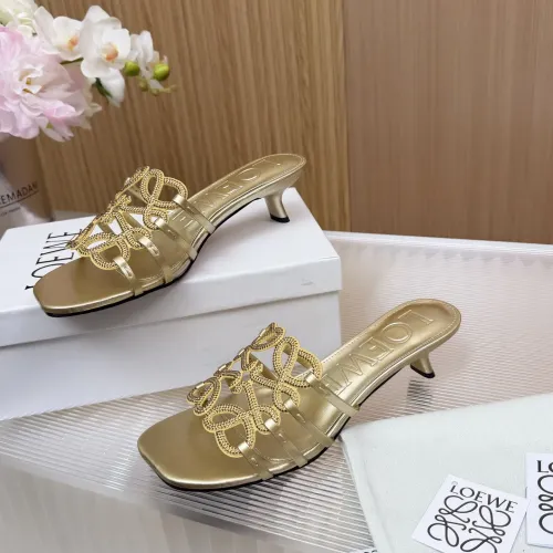 Replica LOEWE Slippers For Women #1481793 $88.00 USD for Wholesale