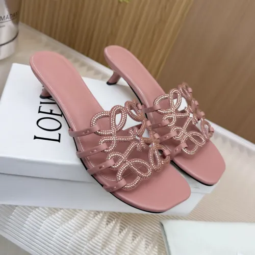 Replica LOEWE Slippers For Women #1481795 $88.00 USD for Wholesale