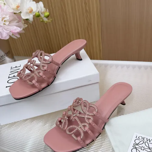 Replica LOEWE Slippers For Women #1481795 $88.00 USD for Wholesale