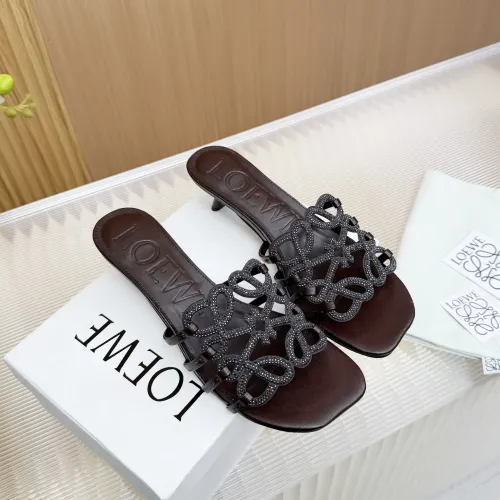 Replica LOEWE Slippers For Women #1481798 $88.00 USD for Wholesale