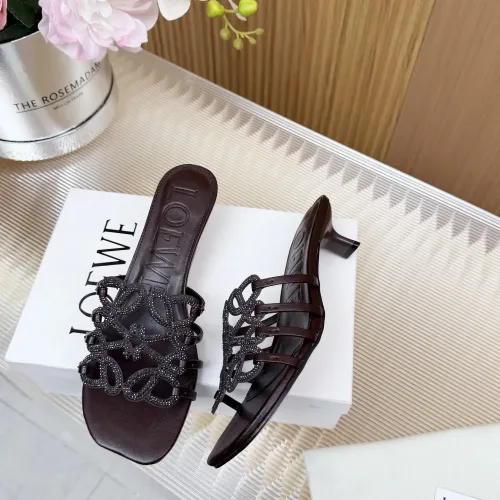 Replica LOEWE Slippers For Women #1481798 $88.00 USD for Wholesale