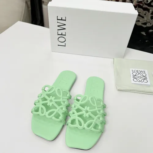 Replica LOEWE Slippers For Women #1481809 $82.00 USD for Wholesale