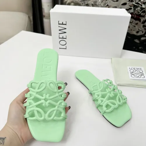Replica LOEWE Slippers For Women #1481809 $82.00 USD for Wholesale