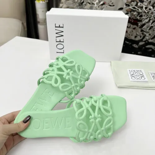 Replica LOEWE Slippers For Women #1481809 $82.00 USD for Wholesale