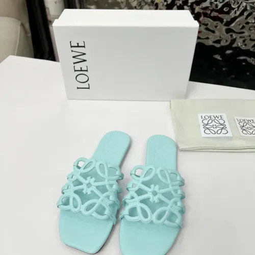 Replica LOEWE Slippers For Women #1481810 $82.00 USD for Wholesale