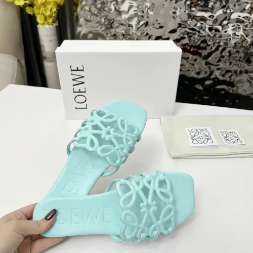 Replica LOEWE Slippers For Women #1481810 $82.00 USD for Wholesale