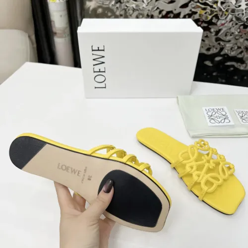 Replica LOEWE Slippers For Women #1481811 $82.00 USD for Wholesale