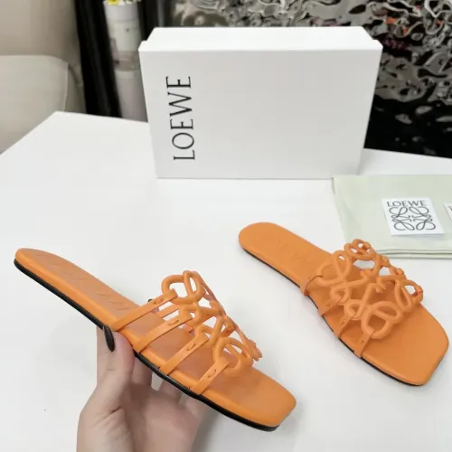 Replica LOEWE Slippers For Women #1481812 $82.00 USD for Wholesale