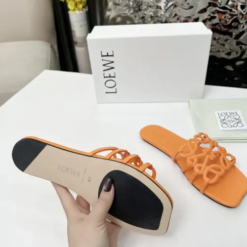 Replica LOEWE Slippers For Women #1481812 $82.00 USD for Wholesale
