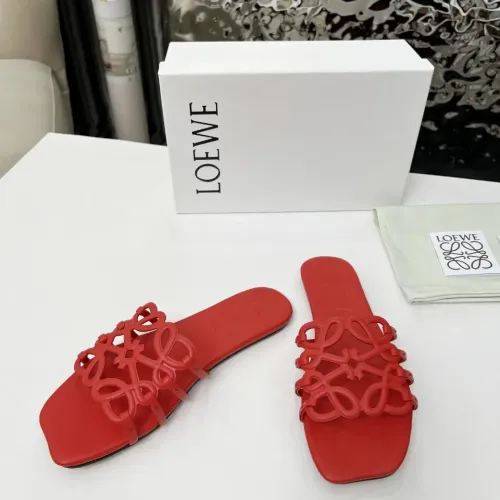 Replica LOEWE Slippers For Women #1481813 $82.00 USD for Wholesale