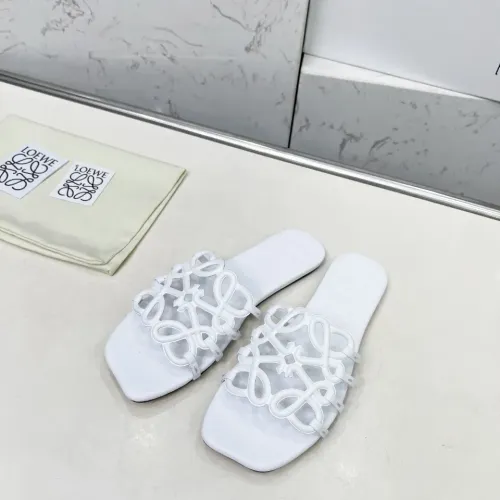 Replica LOEWE Slippers For Women #1481814 $82.00 USD for Wholesale