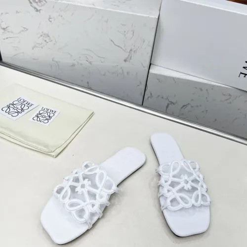 Replica LOEWE Slippers For Women #1481814 $82.00 USD for Wholesale