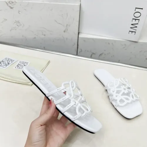 Replica LOEWE Slippers For Women #1481814 $82.00 USD for Wholesale
