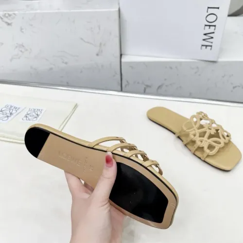 Replica LOEWE Slippers For Women #1481815 $82.00 USD for Wholesale