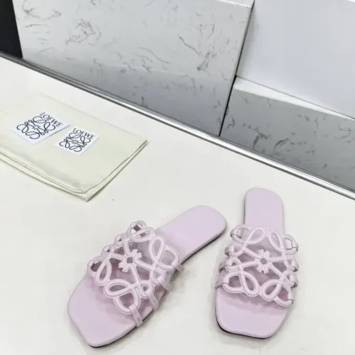 Replica LOEWE Slippers For Women #1481816 $82.00 USD for Wholesale