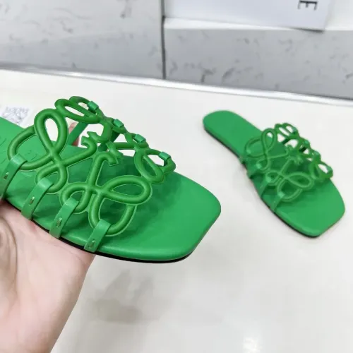 Replica LOEWE Slippers For Women #1481817 $82.00 USD for Wholesale