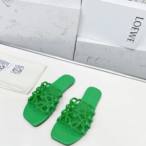 Replica LOEWE Slippers For Women #1481817 $82.00 USD for Wholesale