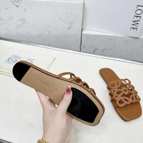 Replica LOEWE Slippers For Women #1481818 $82.00 USD for Wholesale