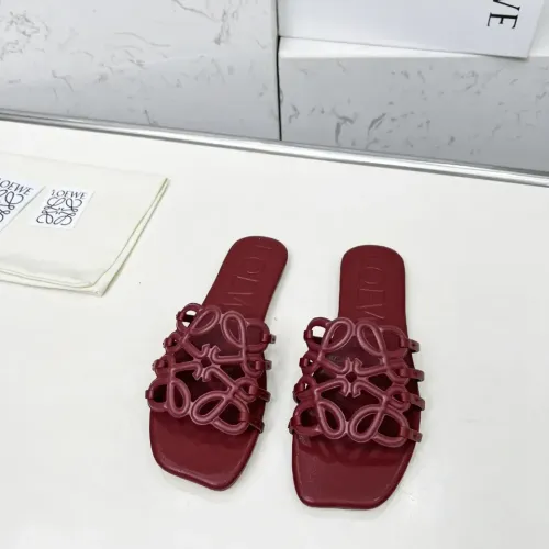 Replica LOEWE Slippers For Women #1481819 $82.00 USD for Wholesale