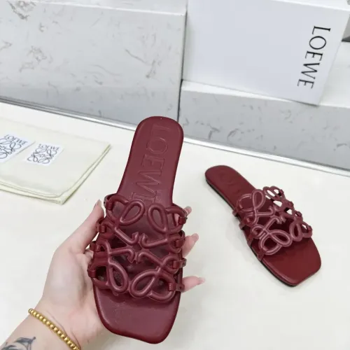 Replica LOEWE Slippers For Women #1481819 $82.00 USD for Wholesale