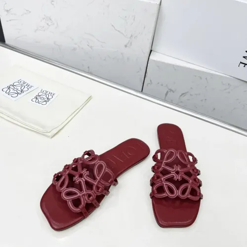 Replica LOEWE Slippers For Women #1481819 $82.00 USD for Wholesale