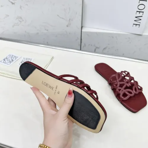 Replica LOEWE Slippers For Women #1481819 $82.00 USD for Wholesale