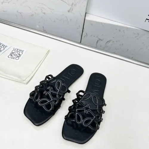 Replica LOEWE Slippers For Women #1481820 $82.00 USD for Wholesale