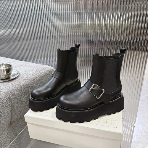 Replica Alexander McQueen Boots For Women #1481821 $115.00 USD for Wholesale