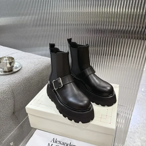 Replica Alexander McQueen Boots For Women #1481821 $115.00 USD for Wholesale