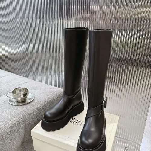 Replica Alexander McQueen Boots For Women #1481824 $155.00 USD for Wholesale